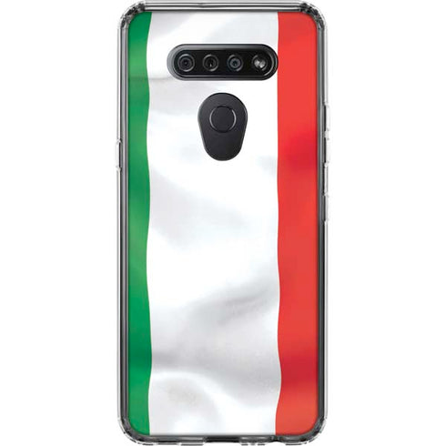 Italy Flag LG K51/Q51 Clear Case